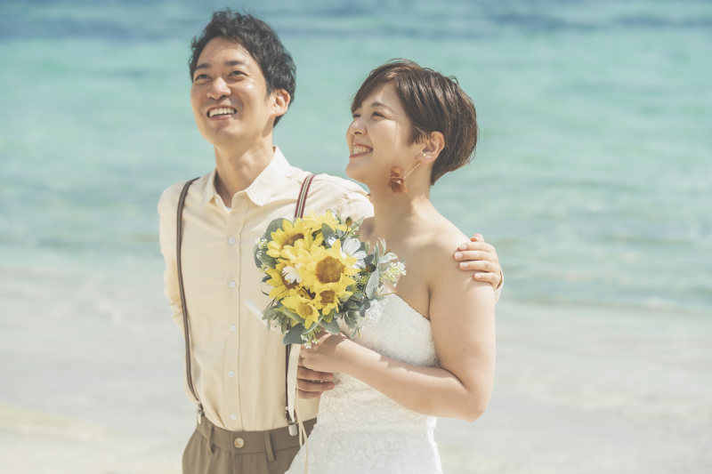 景色を楽しむふたり