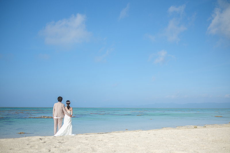 景色を楽しんで