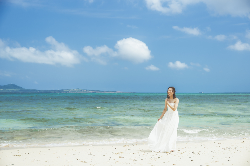 新婦様のソロショット