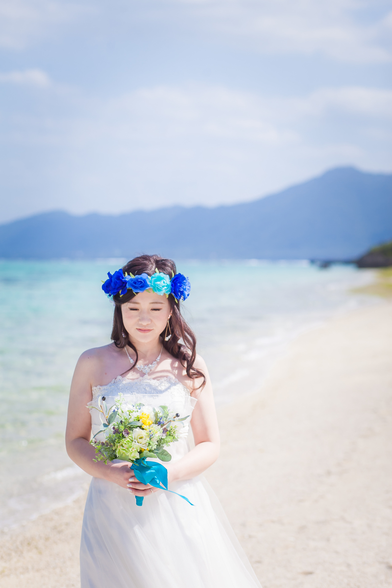 波打ち際で・・・