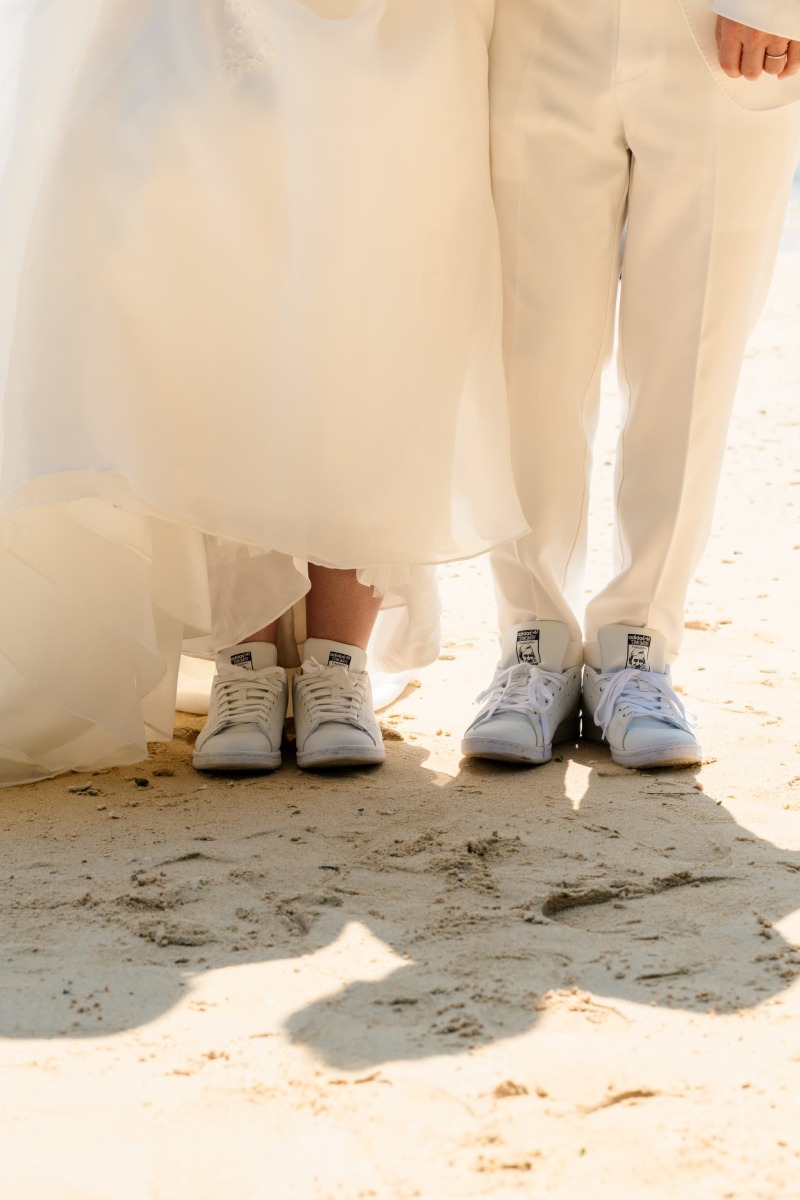 お揃いスニーカー