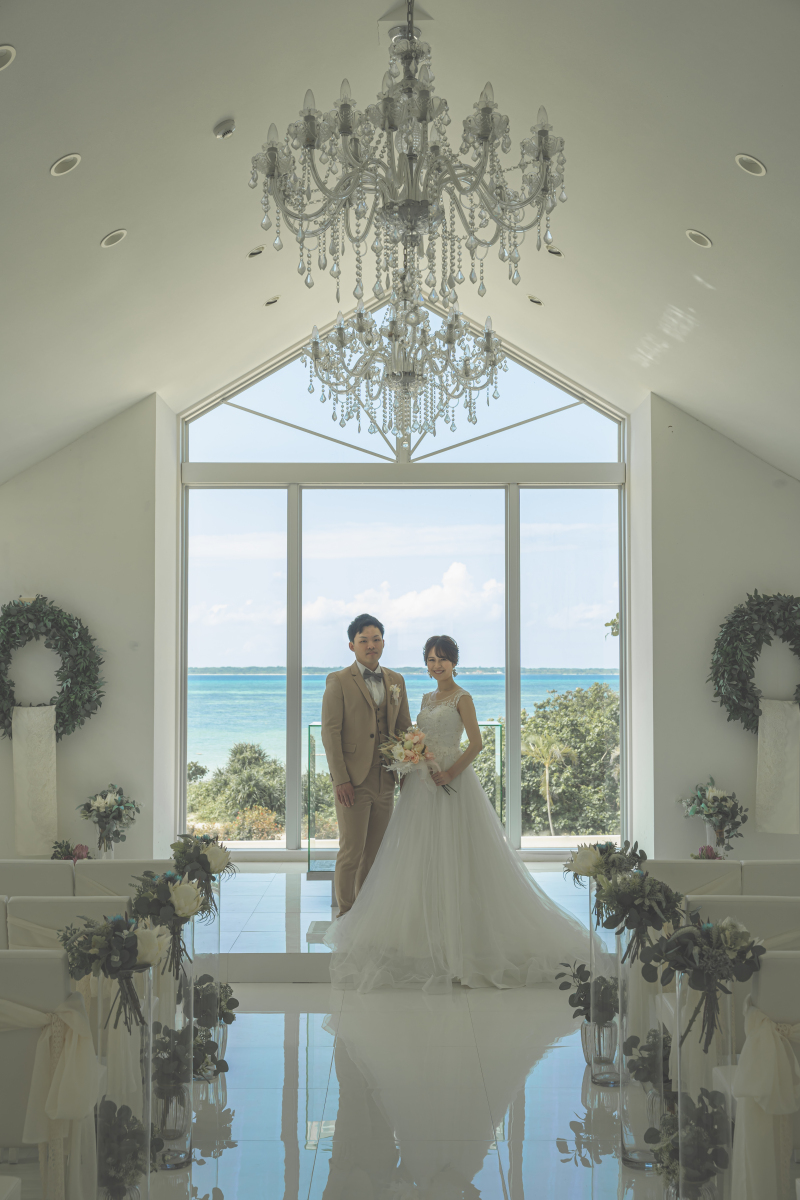 チャペル撮影スタート