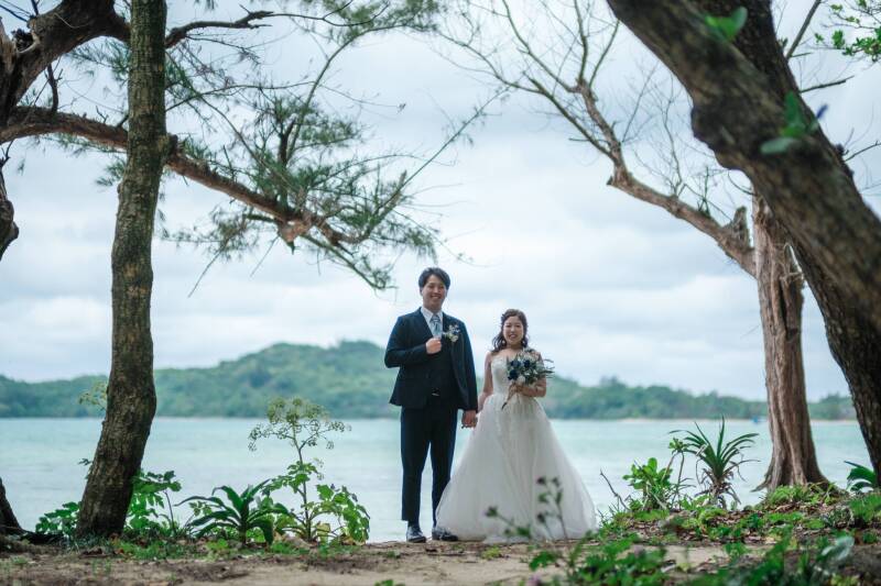 雨の日の撮影でも、笑顔で。