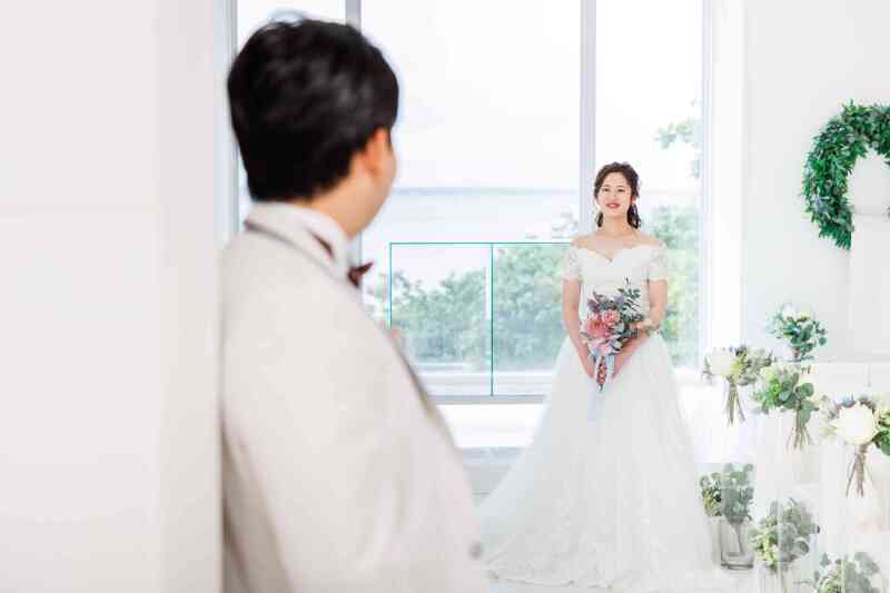 ご新郎から見た景色