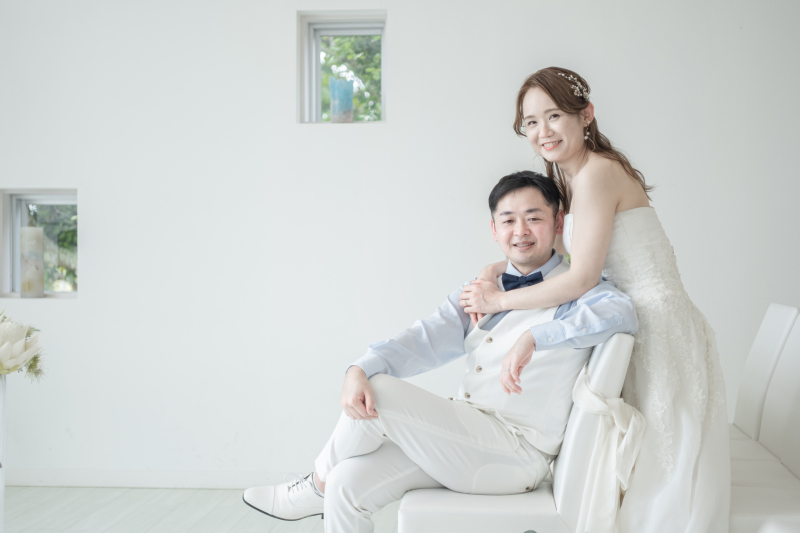 くつろいでいる姿