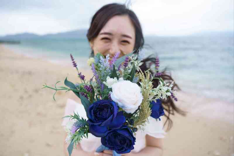 ブーケを使って