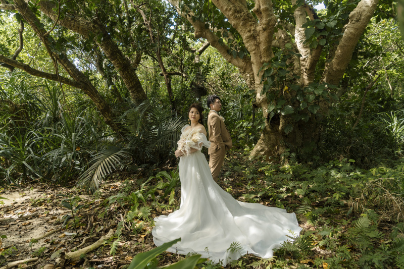 続いてはグリーンでのお撮影