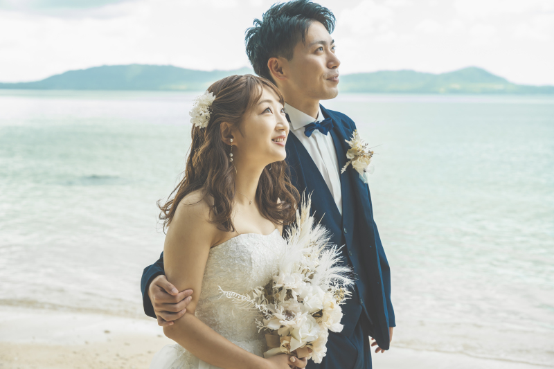 景色を楽しんで