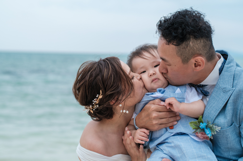 ほっぺにちゅ！