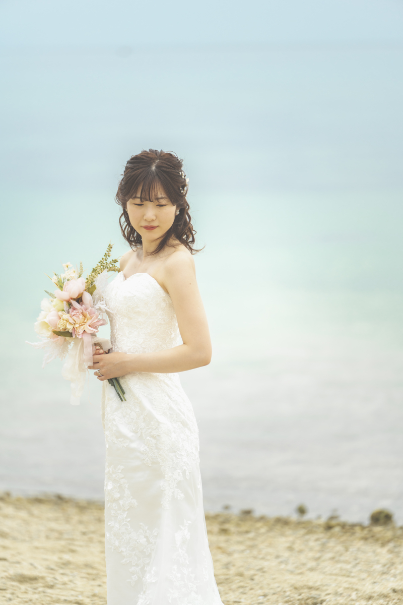 新婦様のソロショット