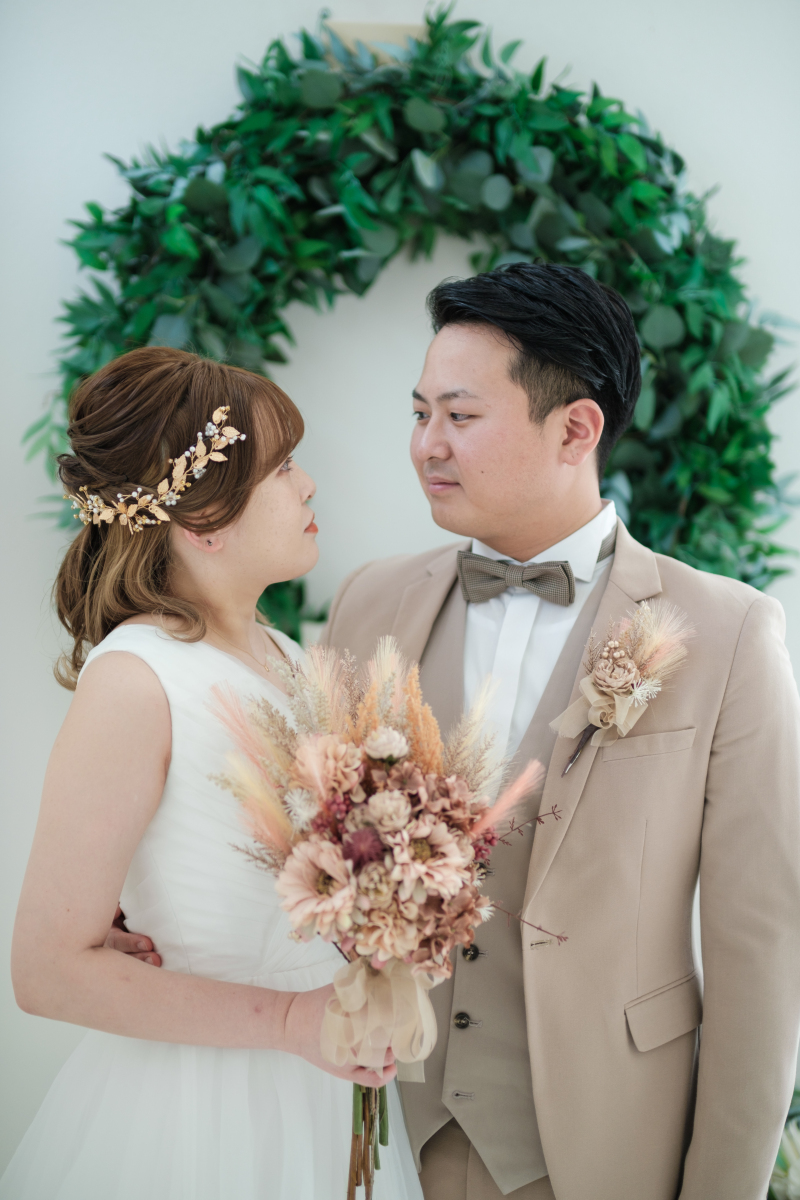 見つめあうふたり