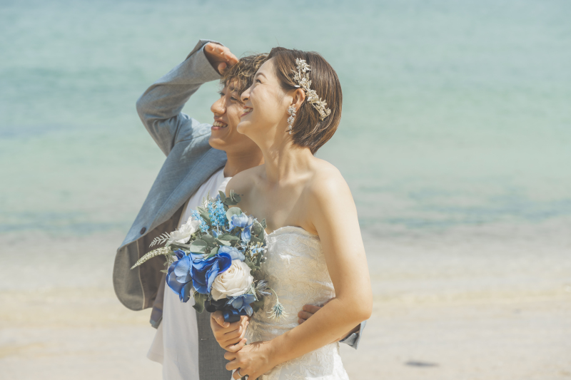 景色を楽しんで