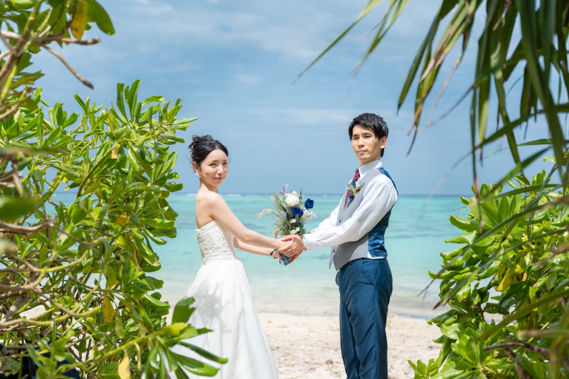 グリーンのアーチをぬけて