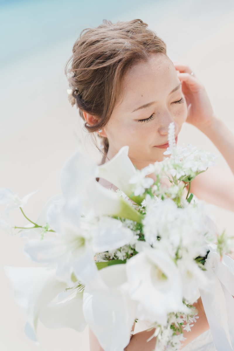 新婦様のソロショット