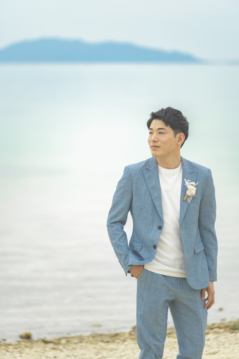 新郎様ソロショット