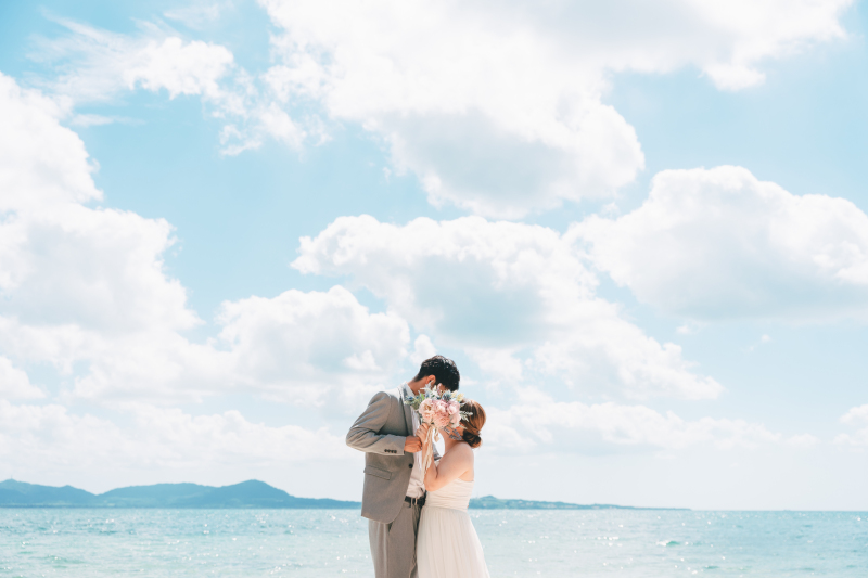 お子さんも一緒にウェディングフォトを