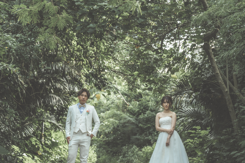 グリーンの中で