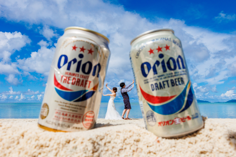 オリオンビールで!