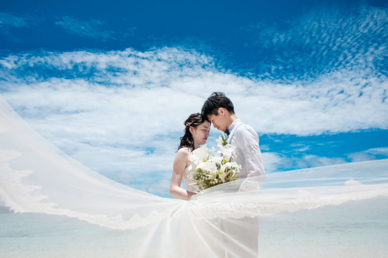 晴れ×チャペルビーチ