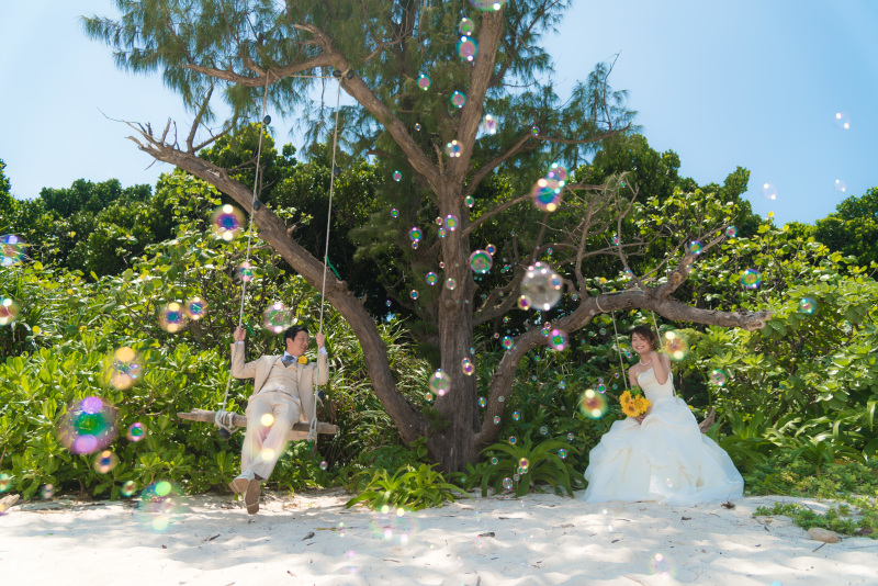 隠れビーチには？