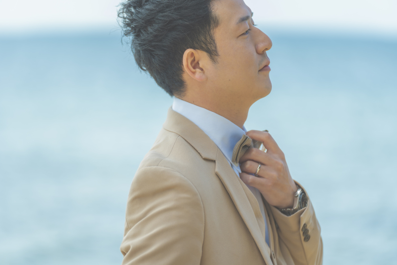 新郎様ソロショット