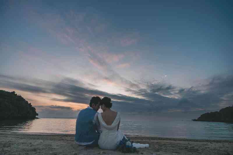 沈む夕日、、、♡