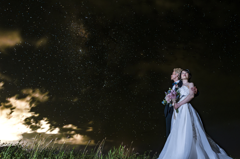 星空を見上げて