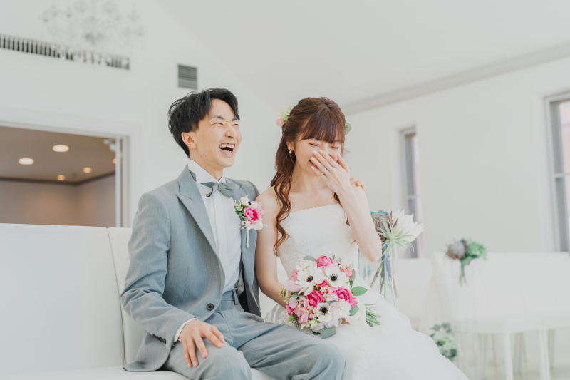 自然なおふたり