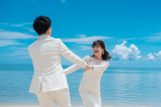 楽しくフォトウェディング