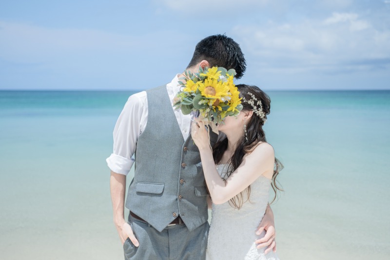 ひまわりブーケ