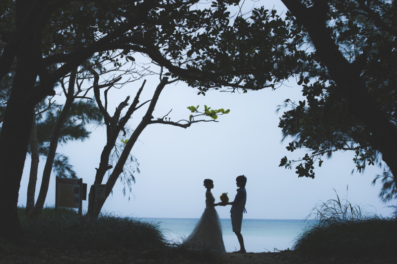 シルエットショット