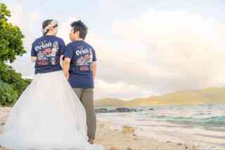 お揃いのTシャツで♡