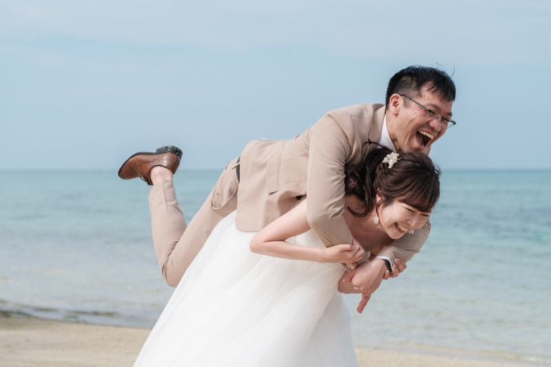 おんぶショット２