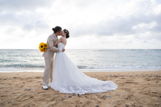 午後集合でのビーチ撮影！