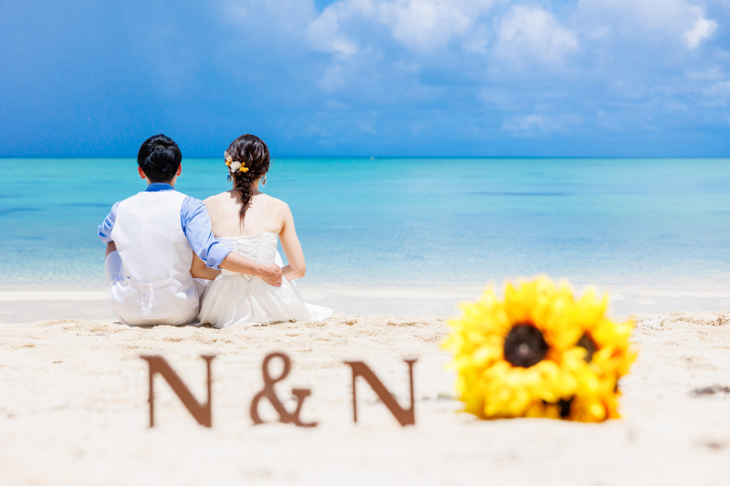 イニシャルを使って