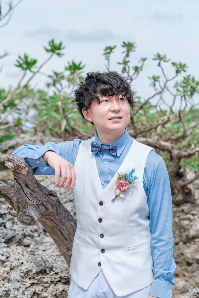 新郎様ソロショット