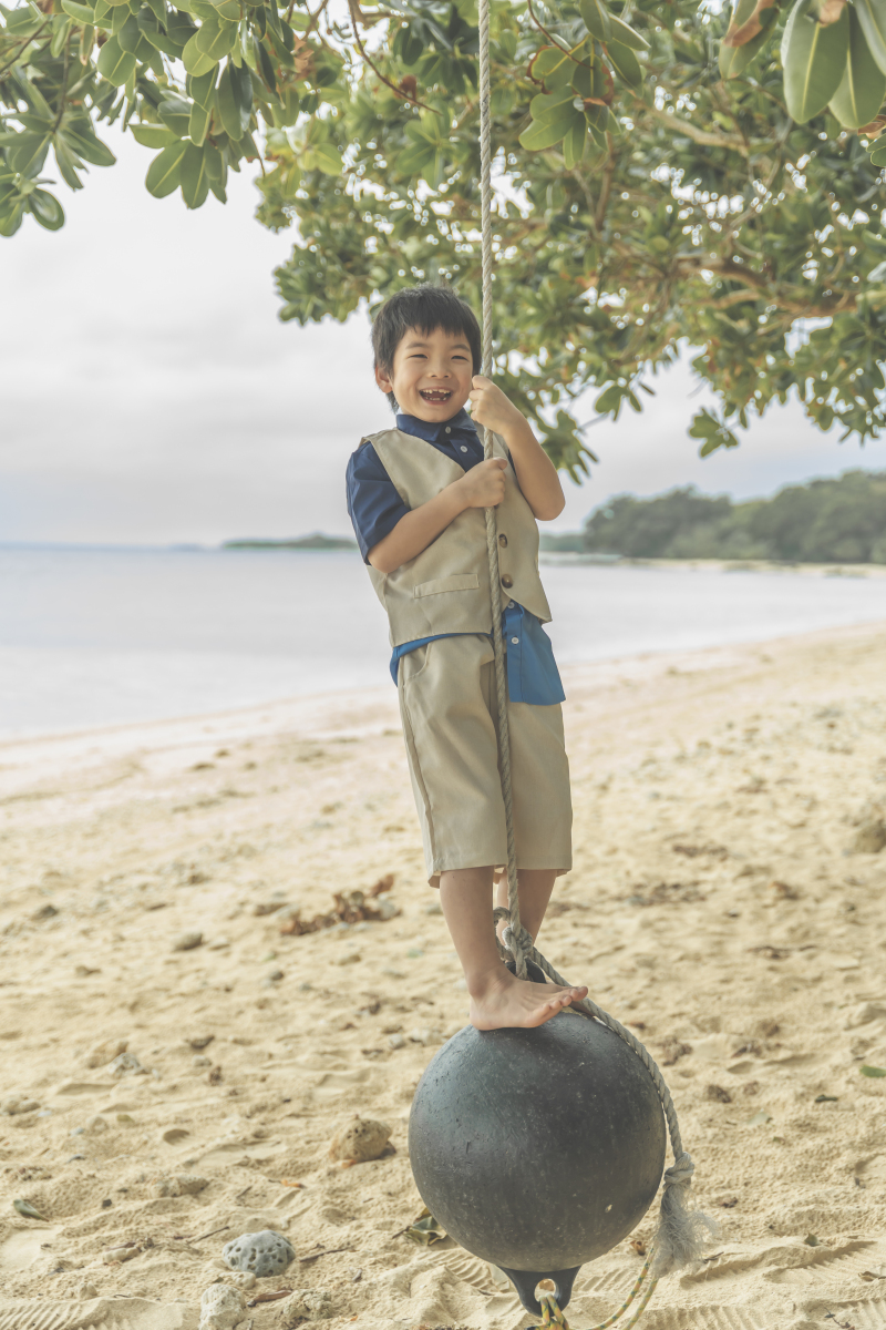 お子様のソロショット