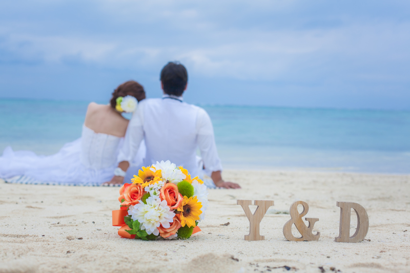 海辺にすわって