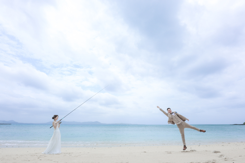 新郎様が釣れちゃった！？