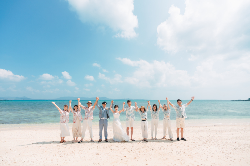 ご家族も一緒にウェディングフォトを!