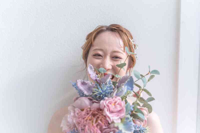 新婦さまの素敵な笑顔も