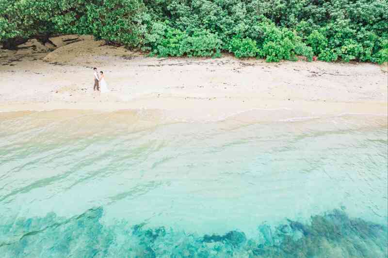 ビーチとドローン！！！