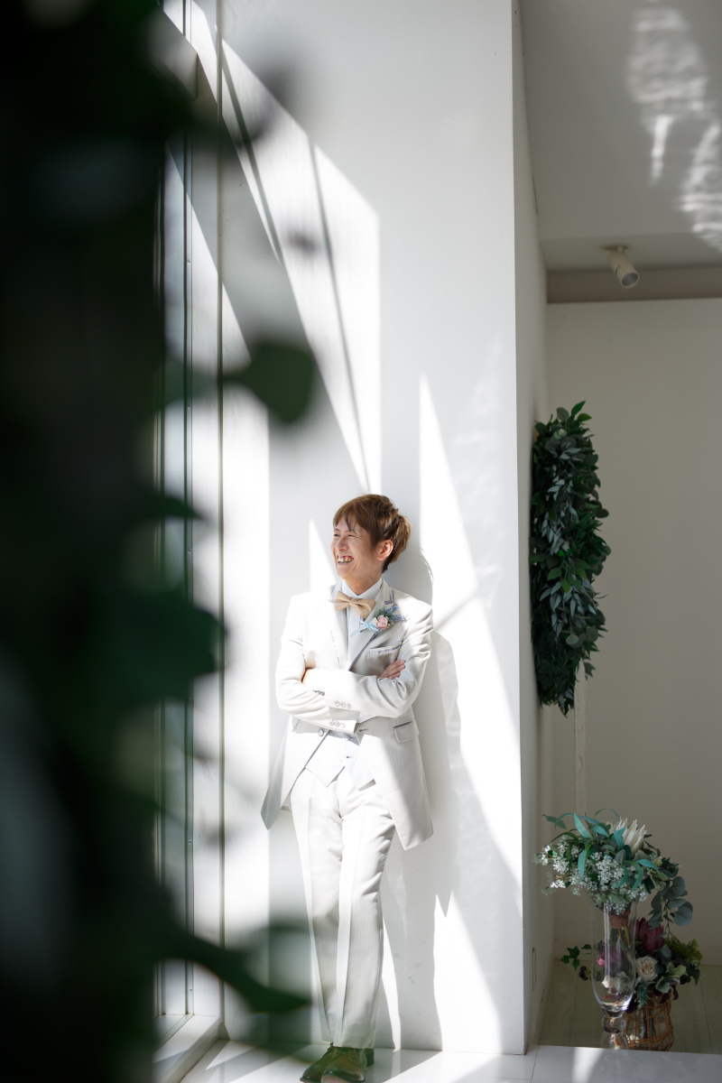 新郎様ソロショット