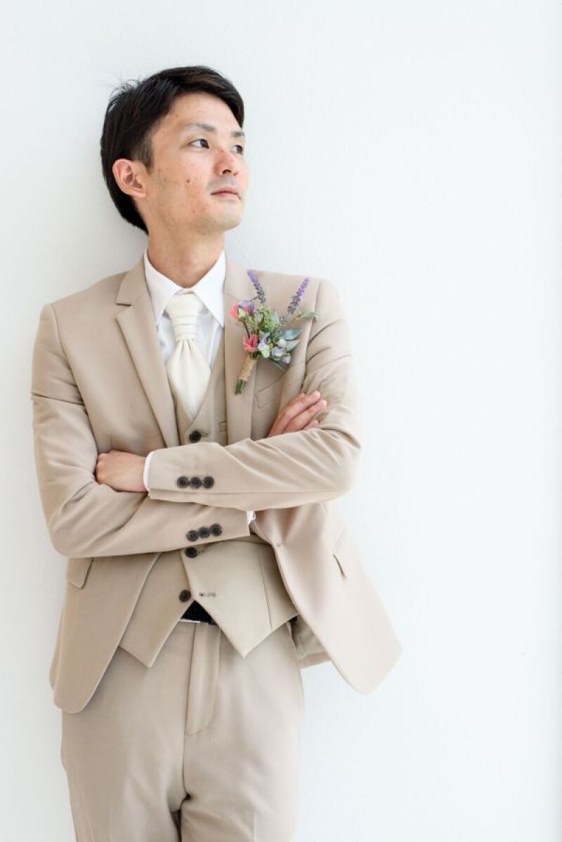 花嫁を待つ花婿