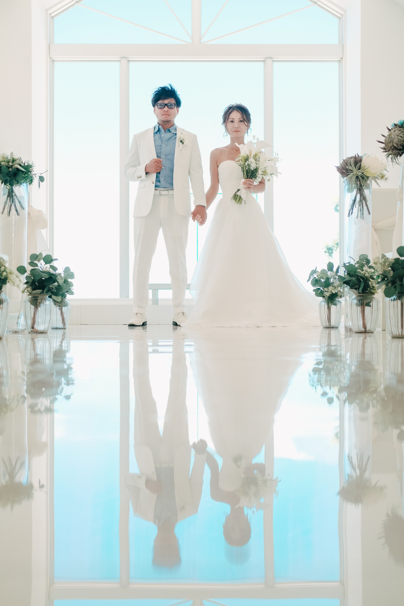 手つなぎショット