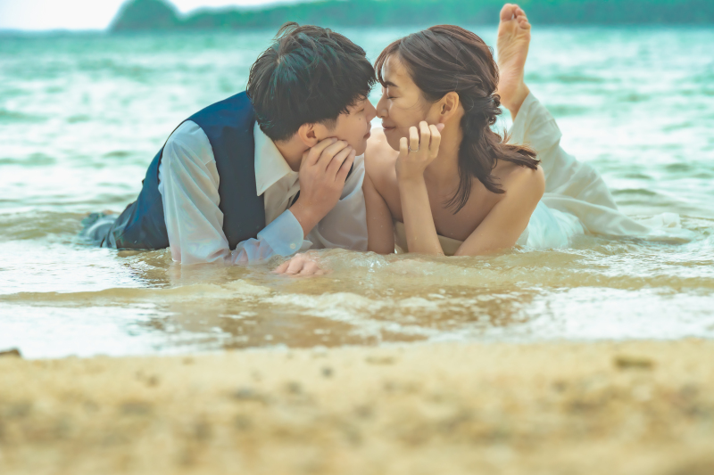 海を堪能