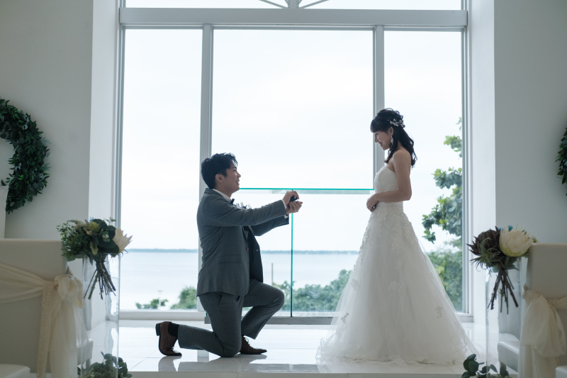 プロポーズシーン