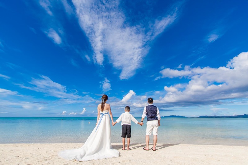 石垣島のフォトウェディングでＮｏ1ショット！