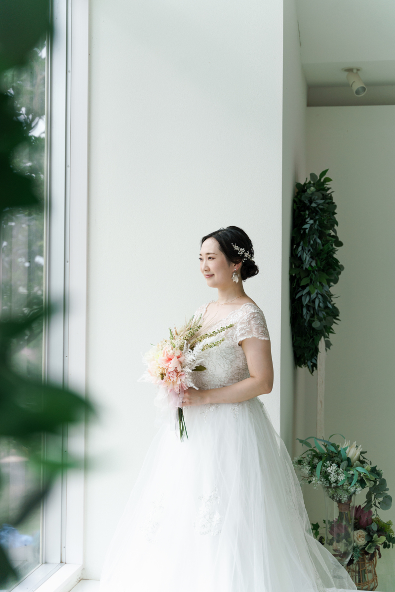 新婦様のソロショット