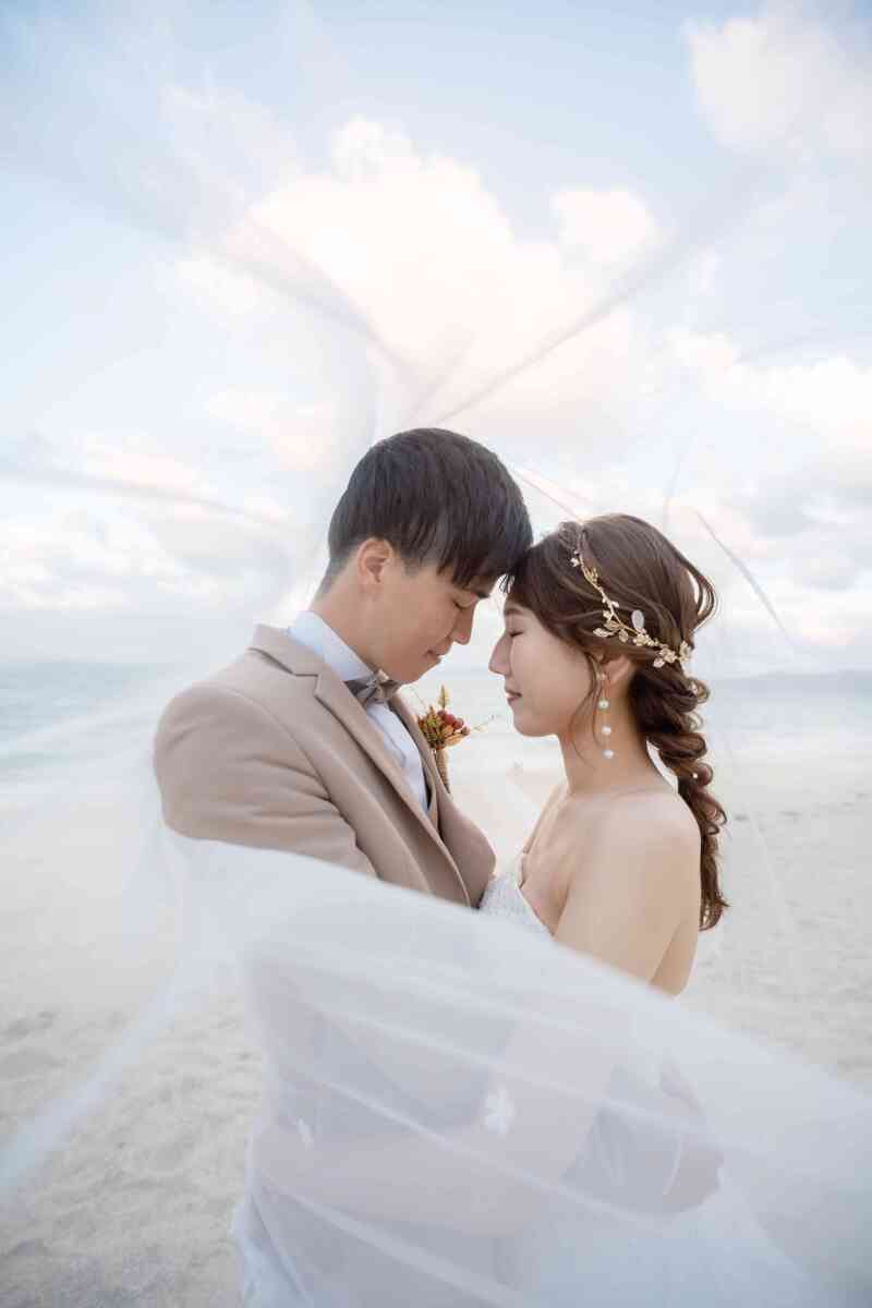 ベールを使って♪